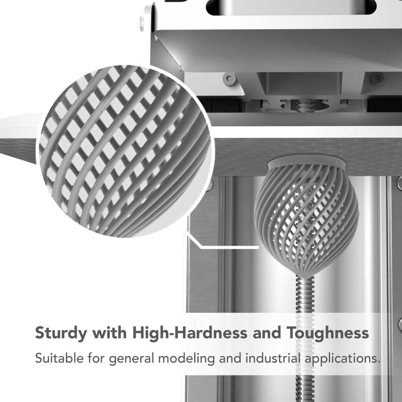 Phrozen 3D Printer ABS-Like Matte Gray Resin,405nm DLP LCD UV-Curing Photopolymer Resin for General Modeling and Prototyping, High Precision Printing, Low Odor, Non-Brittle (1kg) - Image 4